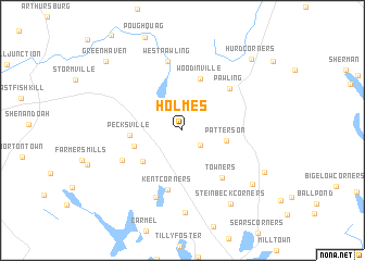 map of Holmes