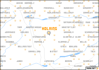 map of Holming