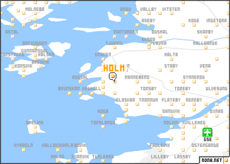 map of Holm