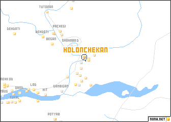 map of Holonchekān