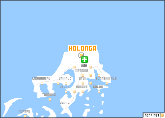 map of Holonga