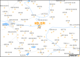 map of Holopi