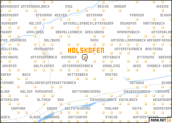 map of Hölskofen