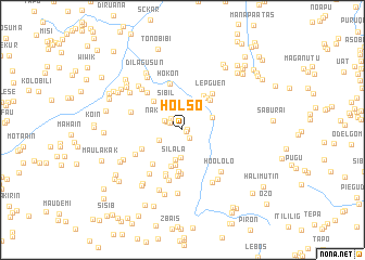 map of Holso