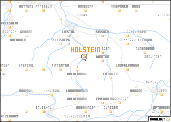 map of Hölstein