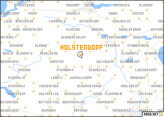 map of Holstendorf