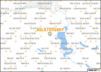 map of Holstendorf