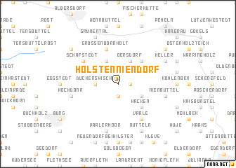 map of Holstenniendorf