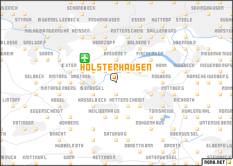 map of Holsterhausen