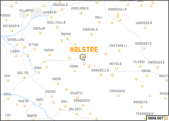 map of Holstre