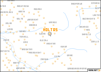 map of Holtas