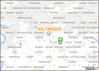 map of Holthausen