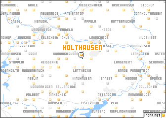 map of Holthausen