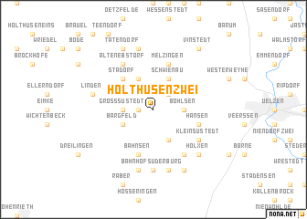 map of Holthusen Zwei