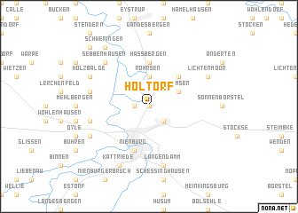 map of Holtorf