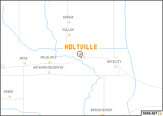 map of Holtville