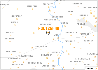 map of Holtzswam