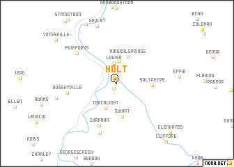 map of Holt