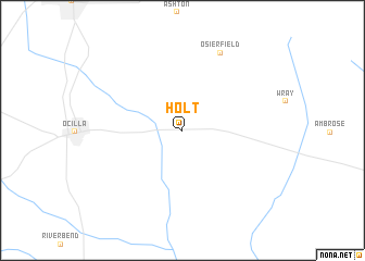 map of Holt