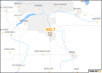 map of Holt