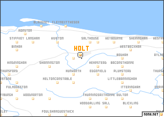 map of Holt