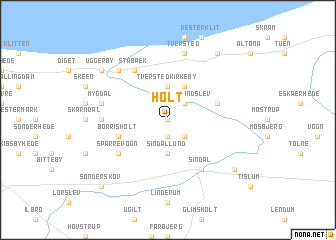 map of Holt