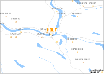 map of Holt