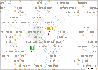 map of Holt