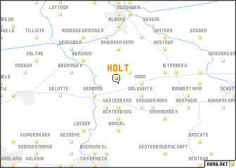 map of Holt