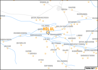 map of Holūl