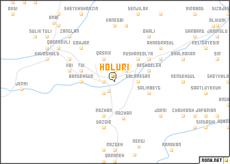 map of Holūrī