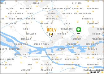 map of Holy