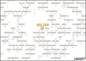 map of Holzem