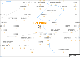 map of Hölzernhaus
