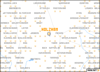 map of Holzham