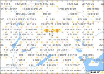 map of Holzham