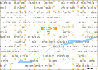 map of Holzham