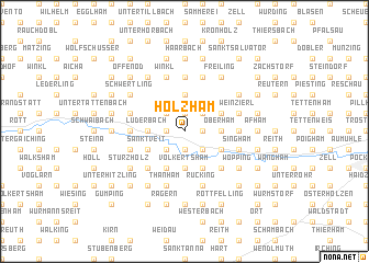 map of Holzham