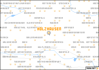 map of Holzhausen