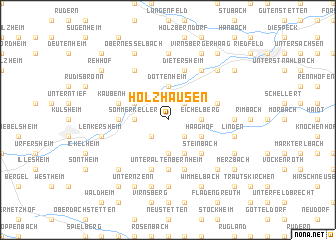 map of Holzhausen