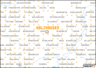 map of Holzhausen