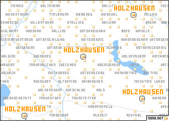 map of Holzhausen