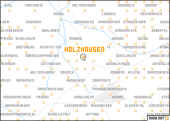 map of Holzhausen