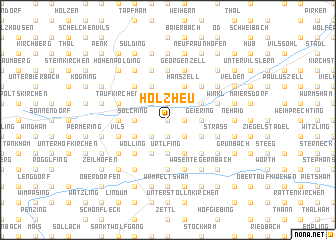 map of Holzheu