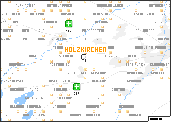 map of Holzkirchen