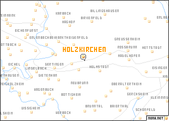 map of Holzkirchen