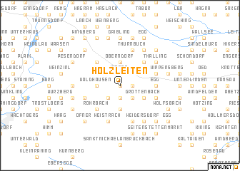 map of Holzleiten