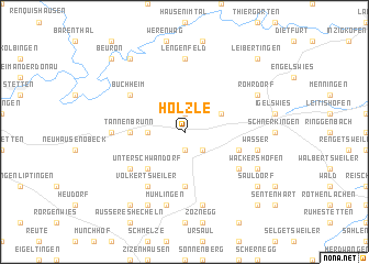 map of Hölzle