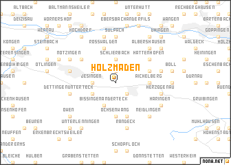 map of Holzmaden