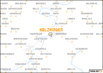 map of Holzminden